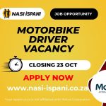 Motorbike Driver Vacancy at Motus Corporation