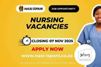 Nursing Vacancies at the City of Johannesburg