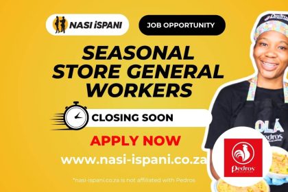 Pedros Is Hiring Seasonal Store General Workers
