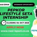Pepkor Lifestyle SETA Internship Programme 2025 / 2026