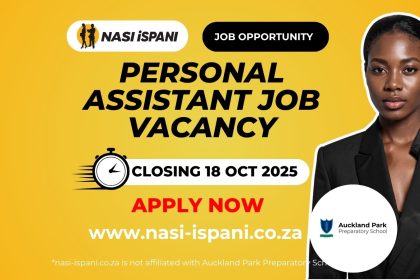Personal Assistant Job Vacancy