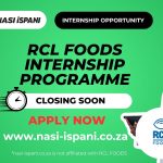 RCL FOODS Internship Programme