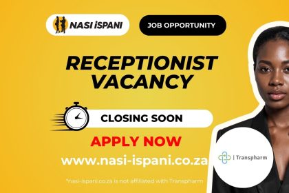 Receptionist Job Opportunity at Transpharm