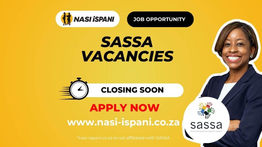 SASSA Vacancies