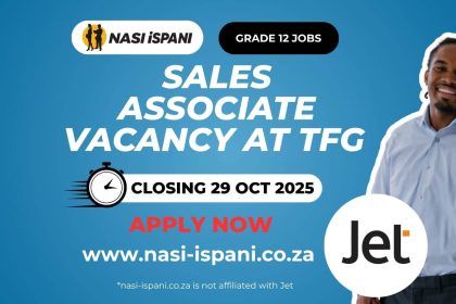 Sales Associate Vacancy at TFG
