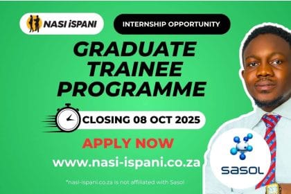 Sasol Graduate Trainee Programme