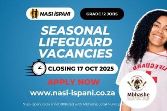 Seasonal Lifeguard Vacancies at the Mbhashe Local Municipality (30 posts)