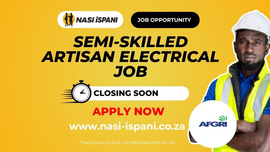 Semi-Skilled Artisan Electrical Job