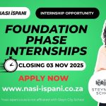 Steyn City School Foundation Phase Internships 2026