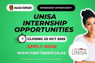 UNISA Internship Opportunities 2026