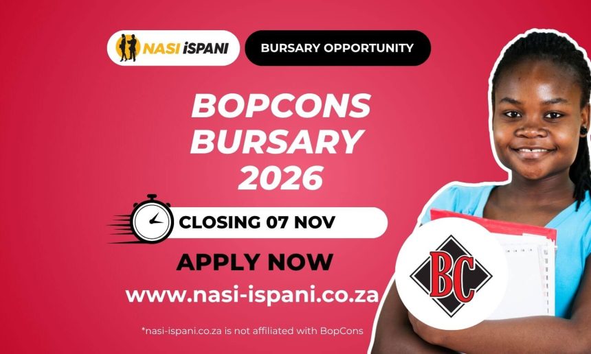 BopCons Bursary 2026