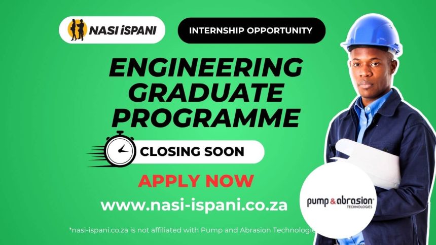 Engineering Graduate Programme at Pump and Abrasion Technologies