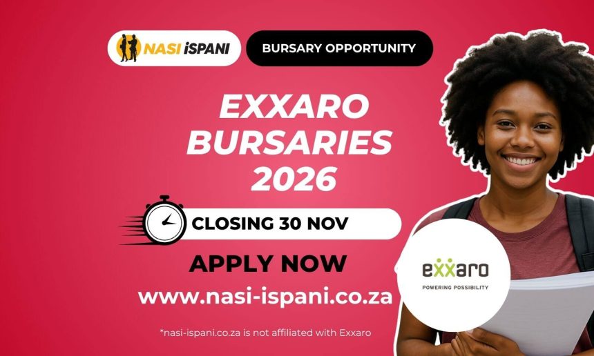 Exxaro Bursaries 2026