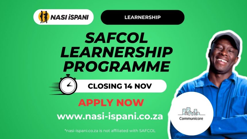 SAFCOL Learnership Programme 2026