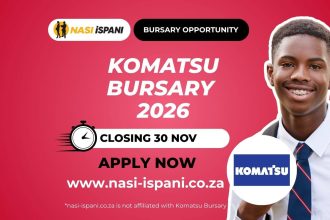 Komatsu Bursary 2026