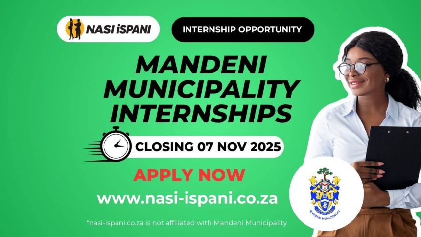 Mandeni Municipality Graduate Internships 2026