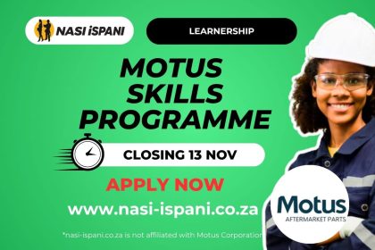 Motus Corporation Skills Programme 2025