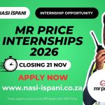 Mr Price Distribution Centre Internships 2026