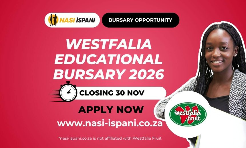 Westfalia Educational Bursary 2026