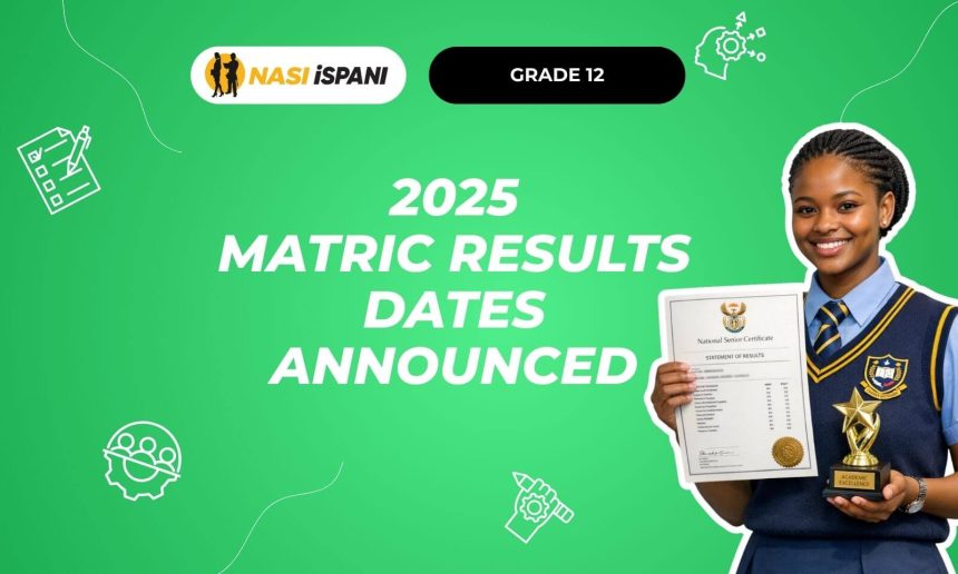 It’s Official: 2025 Matric Results Dates Announced