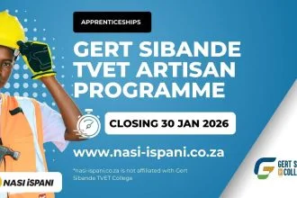 Gert Sibande TVET College Apprenticeships 2026 Now Open