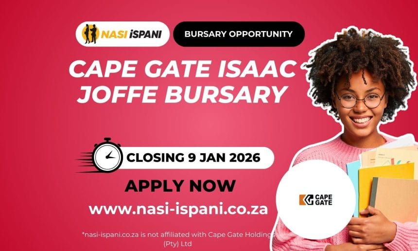 2026 Cape Gate Isaac Joffe Bursary Now Open for Applications