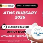 Apply for the ATNS Bursary South Africa 2026