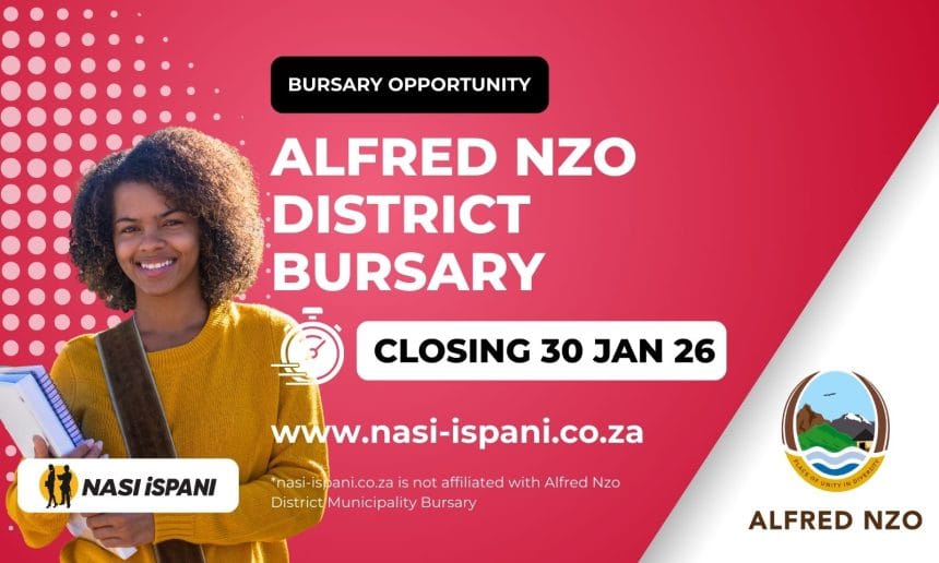 Alfred Nzo District Municipality Bursary South Africa 2026