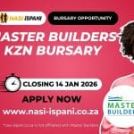 Master Builders KZN Bursary Application South Africa 2026