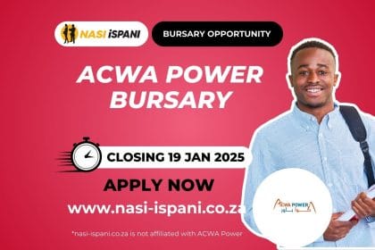 Apply for the ACWA Power Bursary 2026