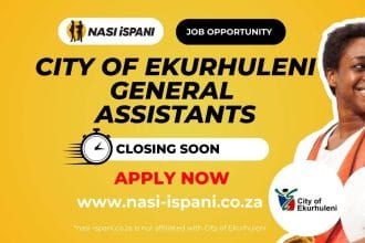 City of Ekurhuleni Is Hiring General Assistants