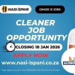 Cleaner Job Opportunity at Econo Foods – Bellville