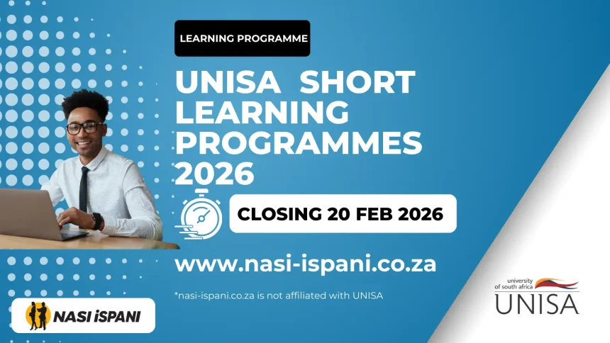 UNISA Short Learning Programmes 2026
