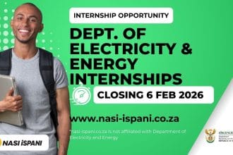 Department of Electricity and Energy Internships 2026