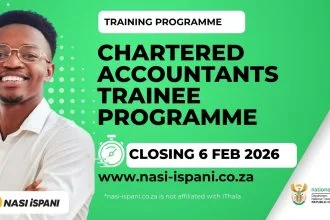 National Treasury Chartered Accountants Trainee Programme 2026