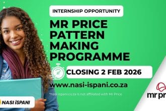 Mr Price JumpStart Pattern Making Programme 2026