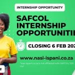 SAFCOL Internship Opportunities 2026