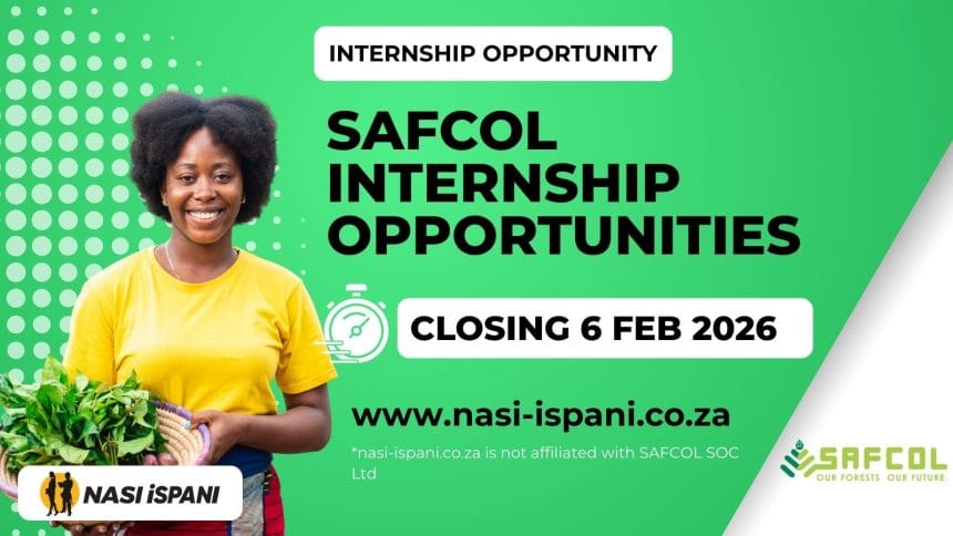 SAFCOL Internship Opportunities 2026
