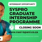 Syspro Graduate Internship Programme