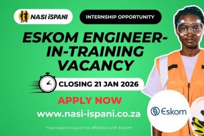 Eskom Engineer-in-Training Vacancy: Apply Now for 2026