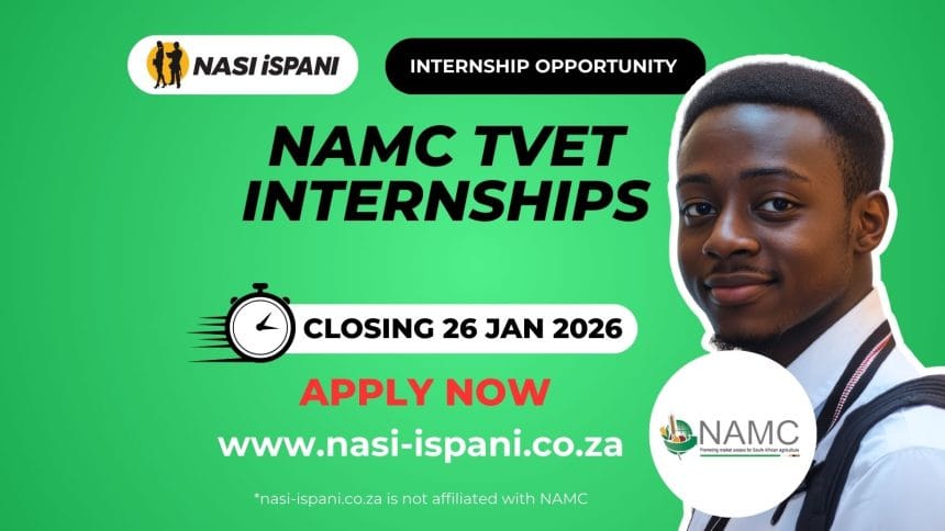 National Agricultural Marketing Council (NAMC) ​​​ TVET Internships
