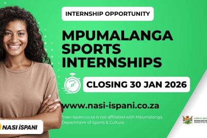 Mpumalanga Department of Sports & Culture Internships 2026