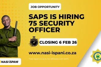 SOUTH AFRICAN POLICE SERVICE -SECURITY OFFICERS (X75 POSTS)