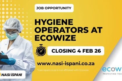 Now Hiring: 19 Hygiene Operators in KZN for New Site Launch