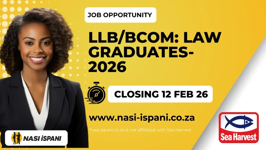 LLB/BCom: Law graduates- 2026