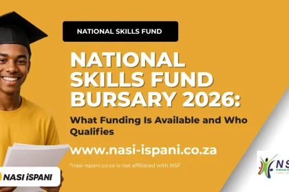 National Skills Fund (NSF) Bursary