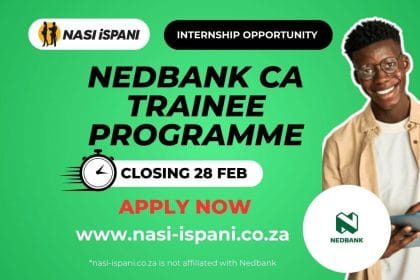 Nedbank CA Trainee Programme 2027 – Johannesburg