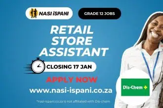 Retail Store Assistant Job