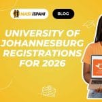 University of Johannesburg Registrations for 2026