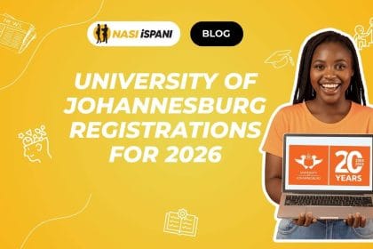 University of Johannesburg Registrations for 2026